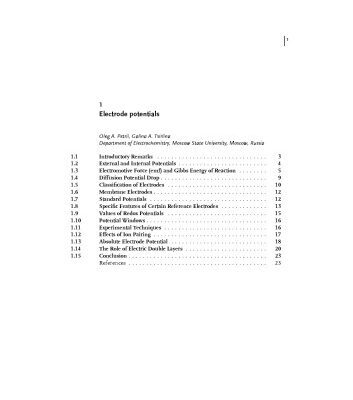 خرید و دانلود نسخه کامل کتاب Encyclopedia of Electrochemistry. Thermodynamics and Electrified Interfaces