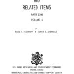 خرید و دانلود نسخه کامل کتاب Encyclopedia of explosives and related items Vol. 5 [Detoniruyushchii Shnur to Esters, nitric (of polyhydroxydicarboxylic acids)]