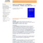 خرید و دانلود نسخه کامل کتاب Encyclopedia of Forensic Sciences 3. Volumes