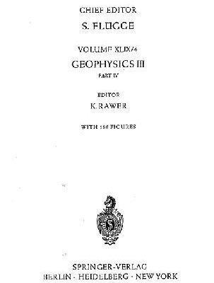 خرید و دانلود نسخه کامل کتاب Encyclopedia of Physics. Geophysics 3