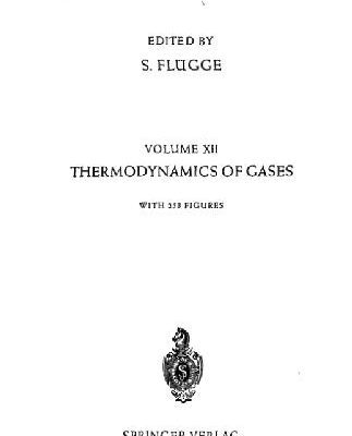 خرید و دانلود نسخه کامل کتاب Encyclopedia of Physics. Thermodynamics of Gases