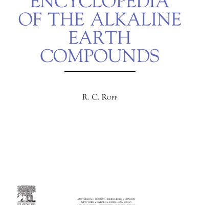 خرید و دانلود نسخه کامل کتاب Encyclopedia of the Alkaline Earth Compounds