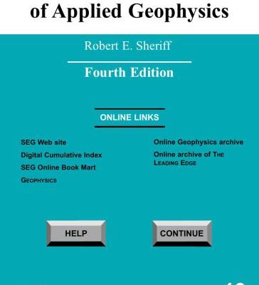 خرید و دانلود نسخه کامل کتاب Encyclopedic Dictionary of Applied Geophysics