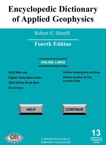 خرید و دانلود نسخه کامل کتاب Encyclopedic Dictionary of Applied Geophysics_68bca2550ae81.jpeg خرید و دانلود نسخه کامل کتاب Encyclopedic Dictionary of Applied Geophysics