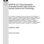 خرید و دانلود نسخه کامل کتاب ENDF/B-VII.0: Next Generation Evaluated Nuclear Data Library for Nuclear Science and Technology