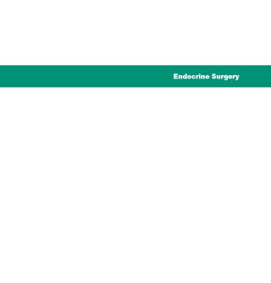 خرید و دانلود نسخه کامل کتاب Endocrine Surgery
