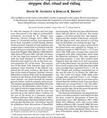 خرید و دانلود نسخه کامل کتاب Eneolithic horse exploitation in the Eurasian steppes: diet, ritual and riding