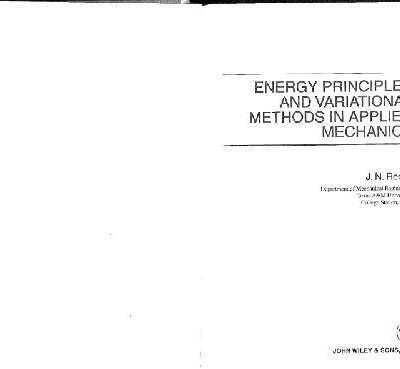خرید و دانلود نسخه کامل کتاب Energy Principles and Variational Methods in Applied Mechanics