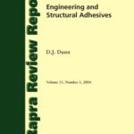 خرید و دانلود نسخه کامل کتاب Engineering and Structural Adhesives (Rapra Review Reports) (Vol 15,No.1)