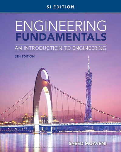 خرید و دانلود نسخه کامل کتاب Engineering Fundamentals An Introduction to Engineering 6th