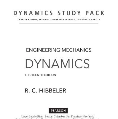 خرید و دانلود نسخه کامل کتاب Engineering Mechanics: Dynamics, Study Pack