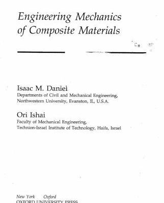 خرید و دانلود نسخه کامل کتاب Engineering Mechanics of Composite Materials