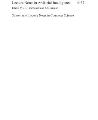 خرید و دانلود نسخه کامل کتاب Engineering Societies in the Agents World VII: 7th International Workshop, ESAW 2006 Dublin, Ireland, September 6-8, 2006 Revised Selected and Invited Papers