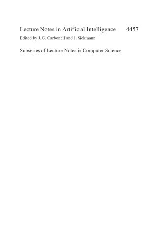 خرید و دانلود نسخه کامل کتاب Engineering Societies in the Agents World VII: 7th International Workshop, ESAW 2006 Dublin, Ireland, September 6-8, 2006 Revised Selected and Invited Papers_68c969bcbabe4.jpeg خرید و دانلود نسخه کامل کتاب Engineering Societies in the Agents World VII: 7th International Workshop, ESAW 2006 Dublin, Ireland, September 6-8, 2006 Revised Selected and Invited Papers