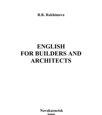 خرید و دانلود نسخه کامل کتاب English for Builders and Architects
