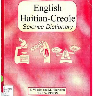 خرید و دانلود نسخه کامل کتاب English Haitian-Creole Science Dictionary