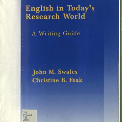 خرید و دانلود نسخه کامل کتاب English in Today’s Research World: A Writing Guide