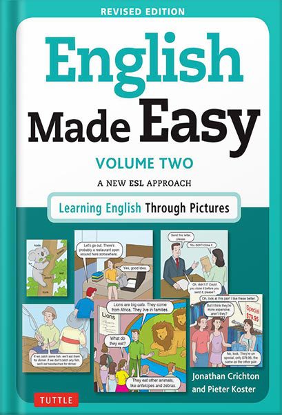 خرید و دانلود نسخه کامل کتاب English Made Easy Volume Two: A New ESL Approach: Learning English Through Pictures by Jonathan Crichton_68beb6cb8b3cf.jpeg خرید و دانلود نسخه کامل کتاب English Made Easy Volume Two: A New ESL Approach: Learning English Through Pictures by Jonathan Crichton