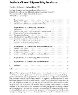 خرید و دانلود نسخه کامل کتاب Enzyme-Catalyzed Synthesis Of Polymers
