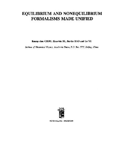 خرید و دانلود نسخه کامل کتاب Equilibrium and nonequilibrium formalisms made unified_68beb6f20a14c.jpeg خرید و دانلود نسخه کامل کتاب Equilibrium and nonequilibrium formalisms made unified