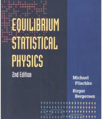خرید و دانلود نسخه کامل کتاب Equilibrium Statistical Physics