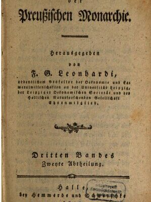 خرید و دانلود نسخه کامل کتاب Erdbeschreibung der Preußischen Monarchie