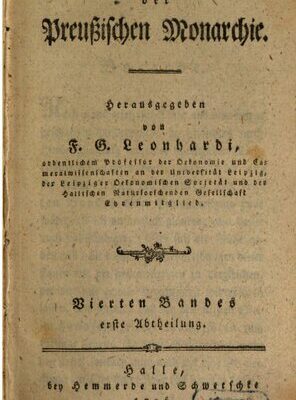 خرید و دانلود نسخه کامل کتاب Erdbeschreibung der Preußischen Monarchie