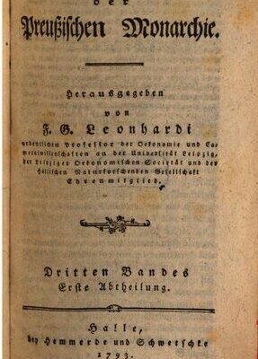 خرید و دانلود نسخه کامل کتاب Erdbeschreibung der Preußischen Monarchie