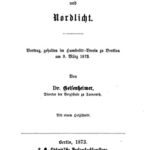 خرید و دانلود نسخه کامل کتاب Erdmagnetismus und Nordlicht. Vortrag, gehalten im Humboldt-Verein zu Breslau am 9. März 1873.