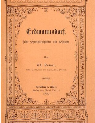 خرید و دانلود نسخه کامل کتاب Erdmannsdorf. Seine Sehenswürdigkeiten und Geschichte