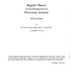خرید و دانلود نسخه کامل کتاب Ergodic theory in the perspective of functional analysis