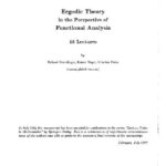 خرید و دانلود نسخه کامل کتاب Ergodic theory in the perspective of functional analysis