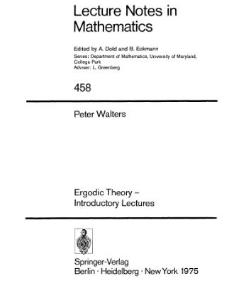 خرید و دانلود نسخه کامل کتاب Ergodic Theory – Introductory Lectures