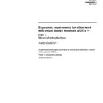 خرید و دانلود نسخه کامل کتاب Ergonomic requirements for office work with visual display terminals (VDTs) — Part 1: General introduction