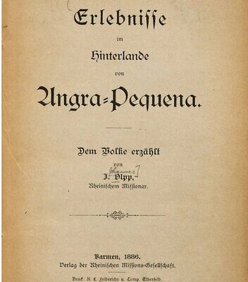 خرید و دانلود نسخه کامل کتاب Erlebnisse im Hinterlande von Angra Pequena ; dem Volke erzählt