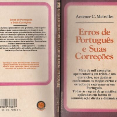 خرید و دانلود نسخه کامل کتاب Erros de Português e suas correções