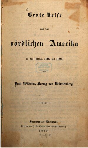 خرید و دانلود نسخه کامل کتاب Erste Reise nach dem nördlichen Amerika in den Jahren 1822 bis 1824_68c06db7f35c2.jpeg خرید و دانلود نسخه کامل کتاب Erste Reise nach dem nördlichen Amerika in den Jahren 1822 bis 1824