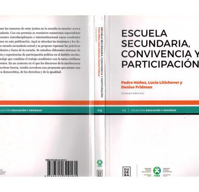 خرید و دانلود نسخه کامل کتاب Escuela secundaria, convivencia y participación