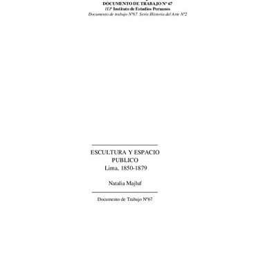 خرید و دانلود نسخه کامل کتاب Escultura y espacio público. Lima, 1850-1879