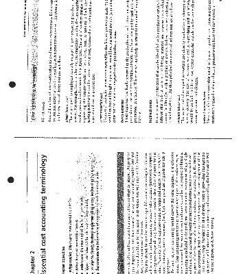 خرید و دانلود نسخه کامل کتاب Essential Cost Accounting Terminology