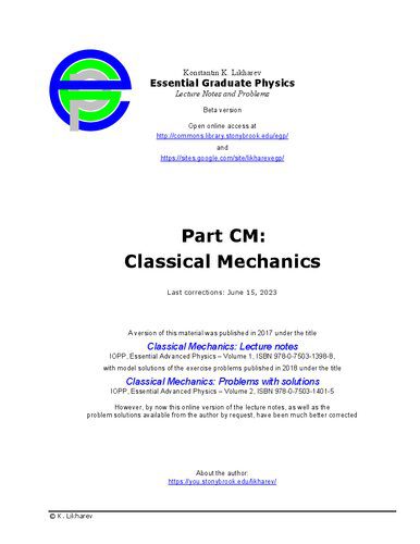 خرید و دانلود نسخه کامل کتاب Essential Graduate Physics – Classical Mechanics_68bcaf3d34139.jpeg خرید و دانلود نسخه کامل کتاب Essential Graduate Physics – Classical Mechanics