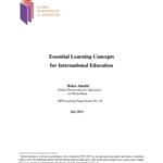خرید و دانلود نسخه کامل کتاب Essential Learning Concepts  for International Education