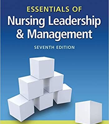 خرید و دانلود نسخه کامل کتاب Essentials of Nursing Leadership & Management (7th Edition) – Orginal Pdf