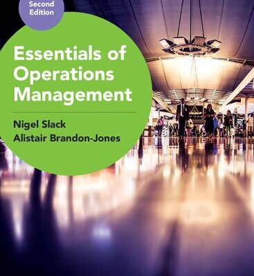 خرید و دانلود نسخه کامل کتاب Essentials of Operations Management