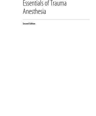 خرید و دانلود نسخه کامل کتاب Essentials of Trauma Anesthesia