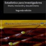 خرید و دانلود نسخه کامل کتاب Estadística para investigadores: diseño, innovación y descubrimiento