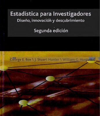 خرید و دانلود نسخه کامل کتاب Estadística para investigadores: diseño, innovación y descubrimiento