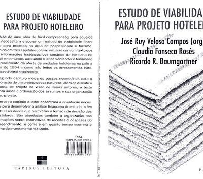 خرید و دانلود نسخه کامل کتاب Estudo de viabilidade para projeto hoteleiro