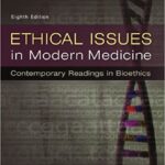 خرید و دانلود نسخه کامل کتاب Ethical Issues in Modern Medicine: Contemporary Readings in Bioethics (8th edition) – Original PDF