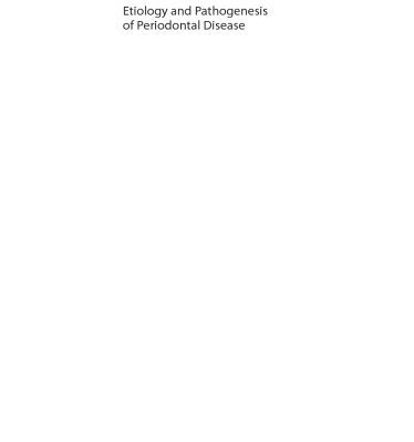 خرید و دانلود نسخه کامل کتاب Etiology and Pathogenesis of Periodontal Disease